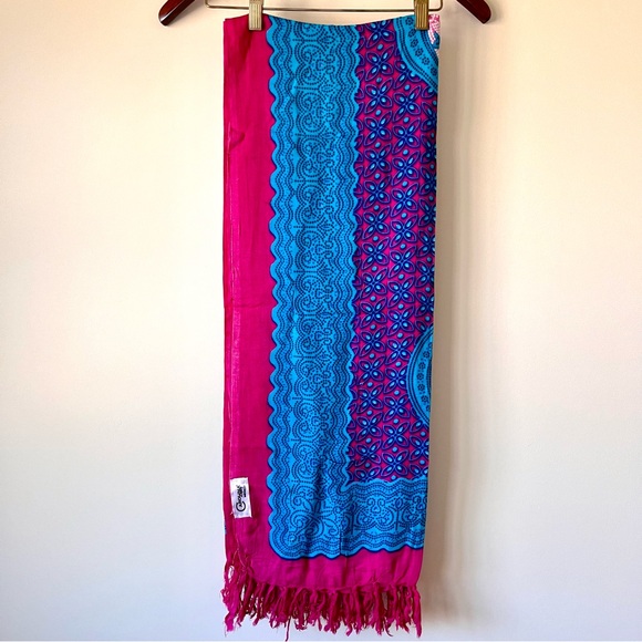 Carolina Lopez Mexico Sarong/Pareo NWOT - Picture 3 of 4